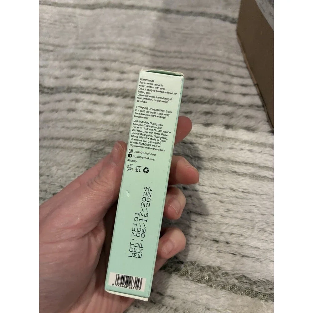 New UCANBE Stay-Put Full Coverage Concealer, Long-Wear, 01 LIGHT IVORY